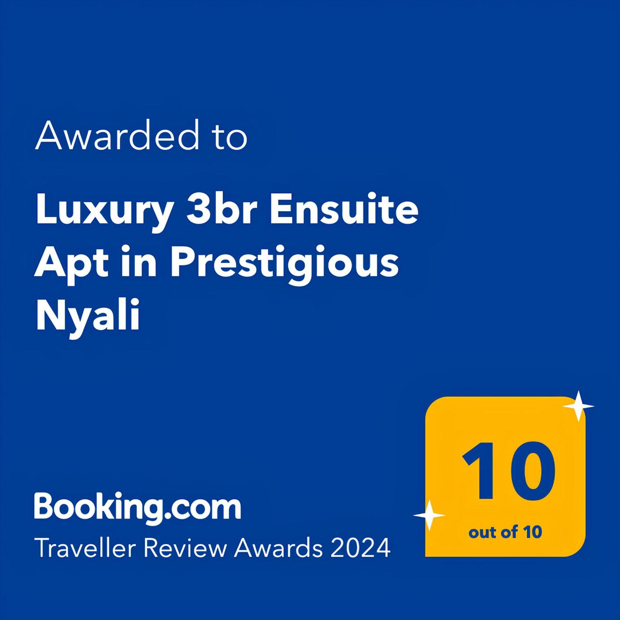 Luxury 3Br Ensuite Apt In Prestigious Nyali Mombasa Exteriör bild